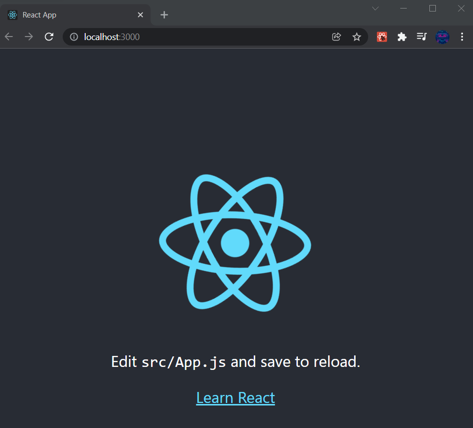 Basic React app
